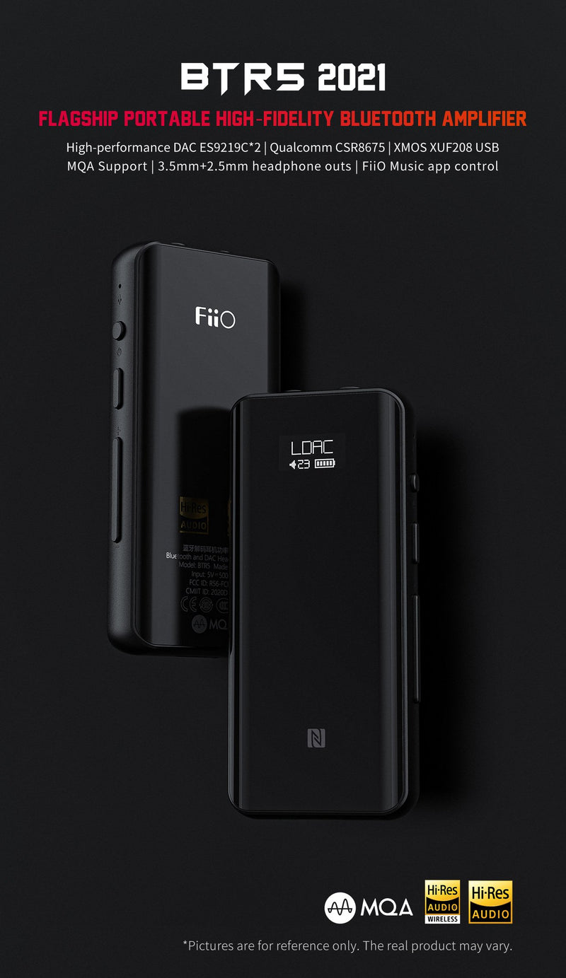 FiiO BTR5 2021 Portable Hi-Fi Bluetooth DAC/Amp – Apos