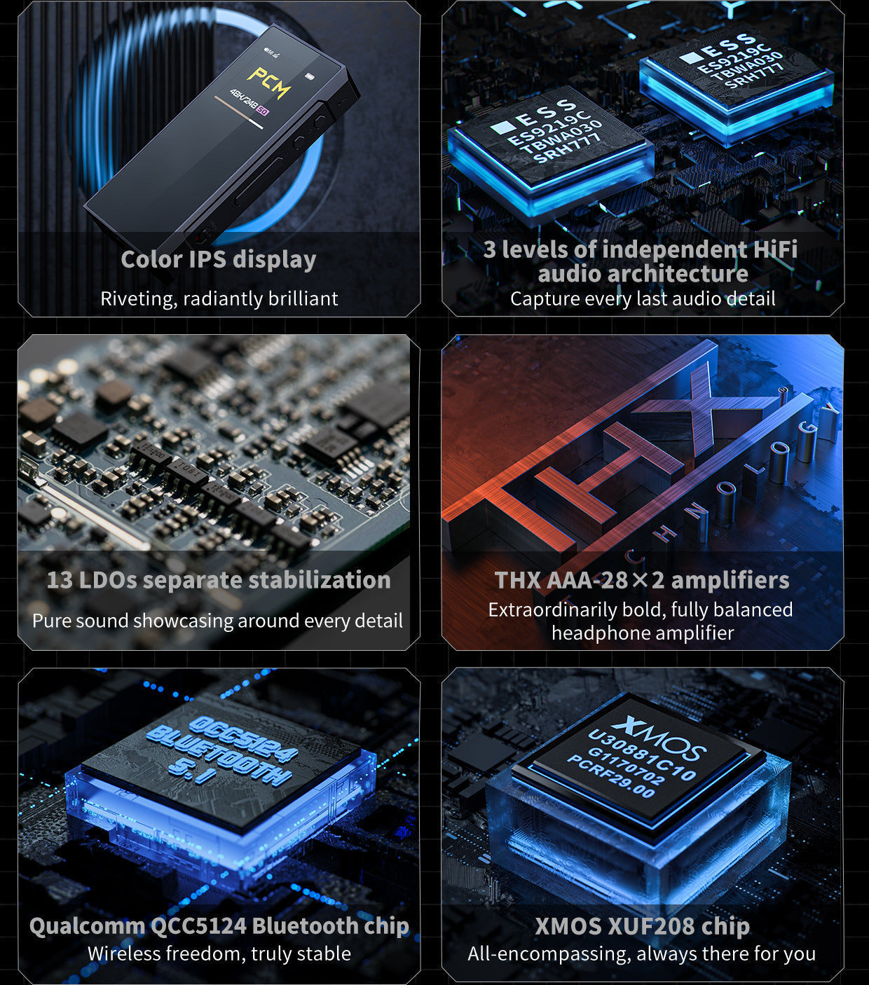 Apos Audio FiiO Headphone DAC/Amp FiiO BTR7 Portable Hi-Fi Bluetooth DAC/Amp (Apos Certified)