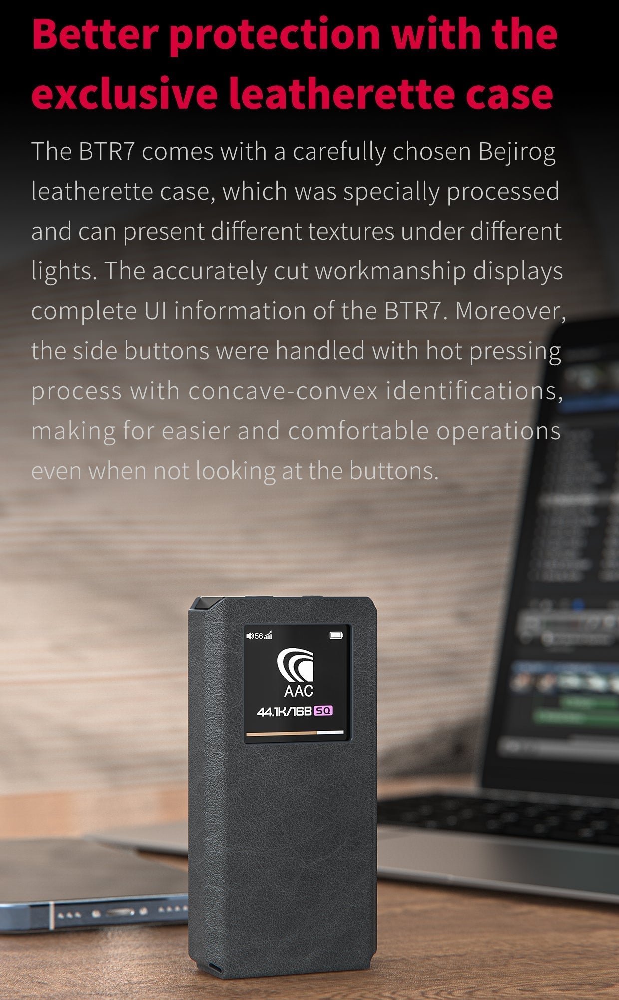 Apos Audio FiiO Headphone DAC/Amp FiiO BTR7 Portable Hi-Fi Bluetooth DAC/Amp (Apos Certified)