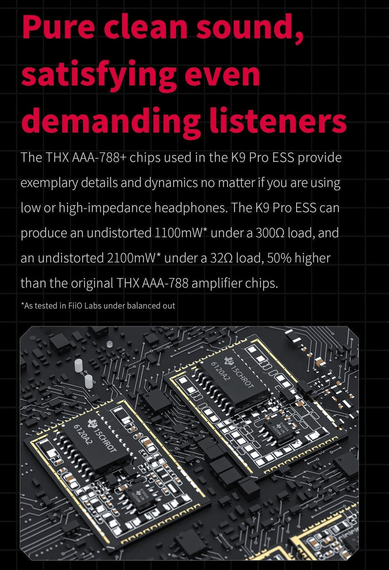 Apos Audio FiiO Headphone DAC/Amp FiiO K9 PRO Desktop DAC/Amp (Apos Certified)
