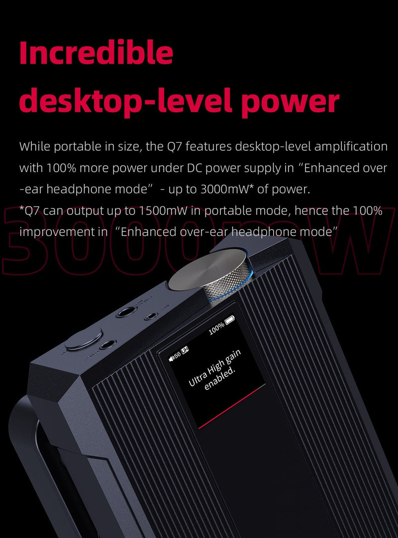 FiiO Q7 Portable Desktop-Class DAC/Amp – Apos Audio