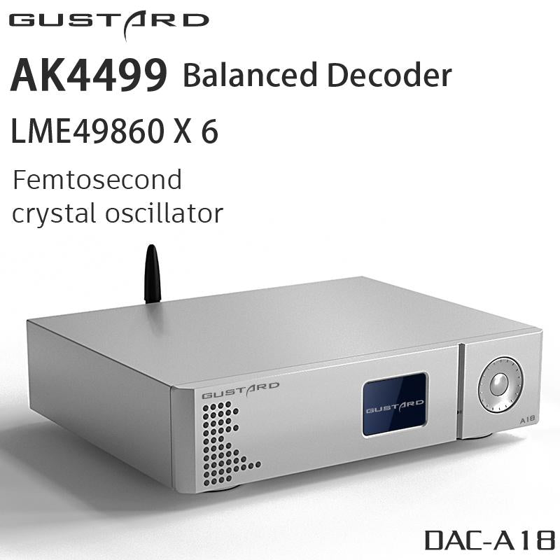 Apos Audio Gustard DAC (Digital-to-Analog Converter) Gustard A18 DAC (Digital-to-Analog Converter)