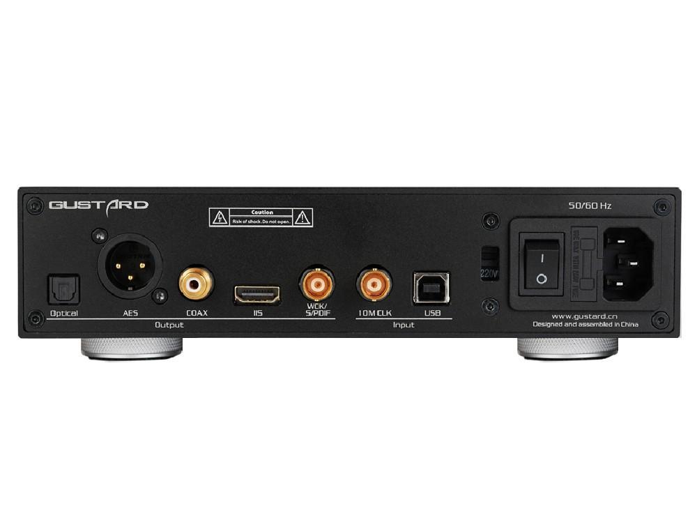 Apos Audio Gustard | 歌诗德 USB Interface Gustard U16 USB Digital Interface Black