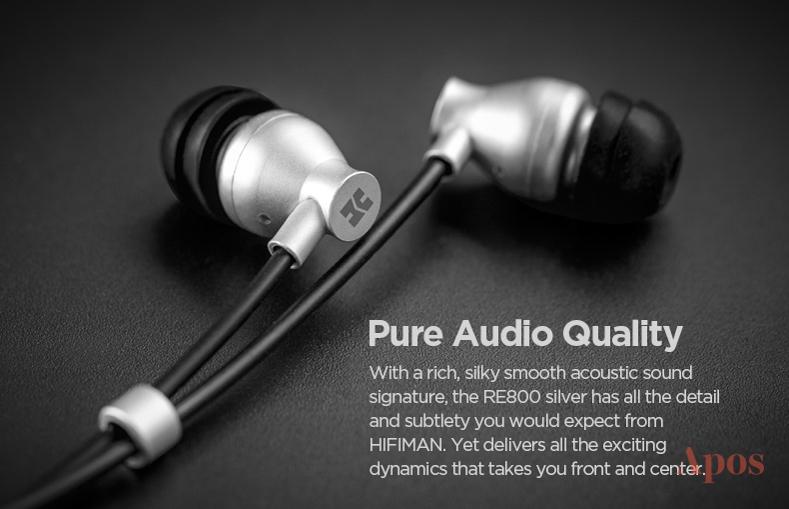 Apos Audio HIFIMAN Earphone / In-Ear Monitor (IEM) HIFIMAN RE800 IEM Silver