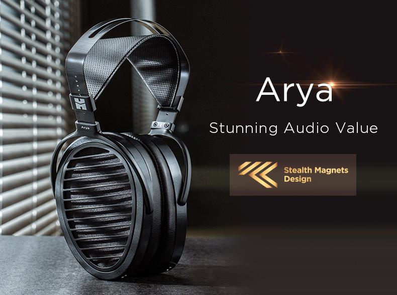 Emigrere Forstyrre højde HIFIMAN Arya Planar Magnetic Headphone - Stealth Magnet Version – Apos Audio