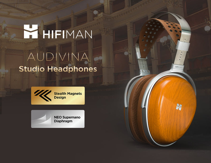 Apos Audio HIFIMAN Headphone HIFIMAN Audivina Closed-Back Planar Magnetic Headphones
