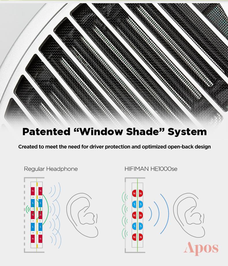 Apos Audio HIFIMAN Headphone HIFIMAN HE1000se Planar Magnetic Headphone