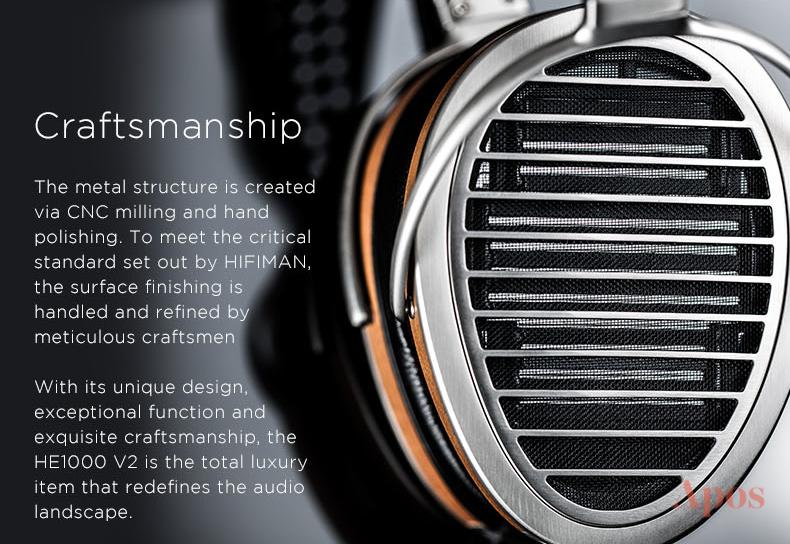 Apos Audio HIFIMAN Headphone HIFIMAN HE1000v2 Planar Magnetic Headphone