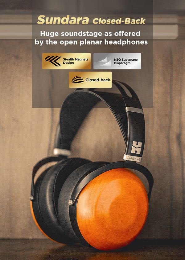 Apos Audio HIFIMAN Headphone HIFIMAN Sundara Closed-Back Planar Magnetic Headphones