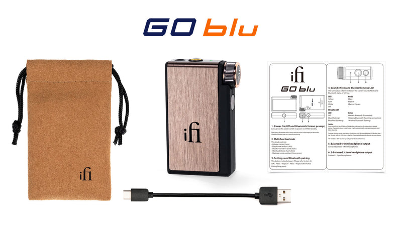 iFi GO blu Portable DAC/Amp – Apos Audio