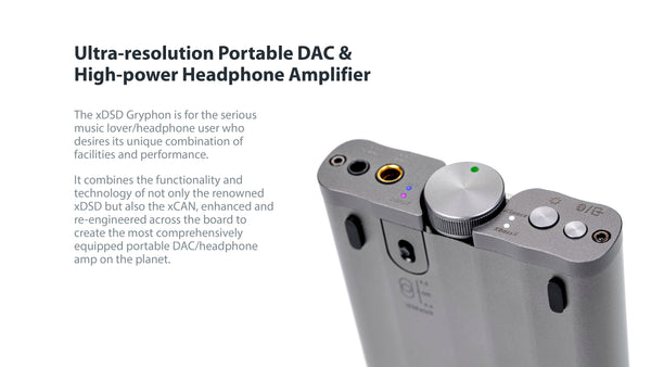 Apos Audio iFi Headphone DAC/Amp iFi xDSD Gryphon Portable DAC/Amp