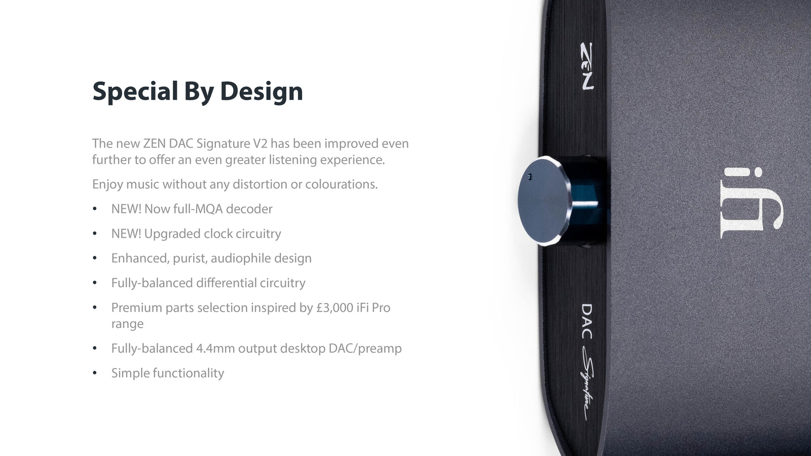 Apos Audio iFi Headphone DAC/Amp iFi ZEN DAC Signature V2