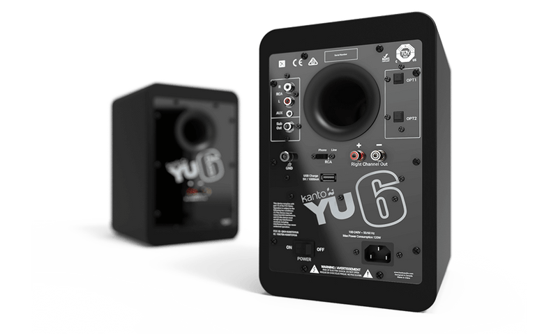 Apos Audio Kanto Audio Speakers Kanto Audio YU6 Powered Speakers (Apos Certified)