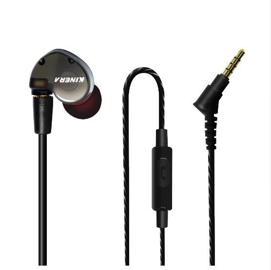 Apos Audio Kinera | 根鸟 Earphone / In-Ear Monitor (IEM) Kinera BD005 In-Ear Monitor Earphone with Mic Grey