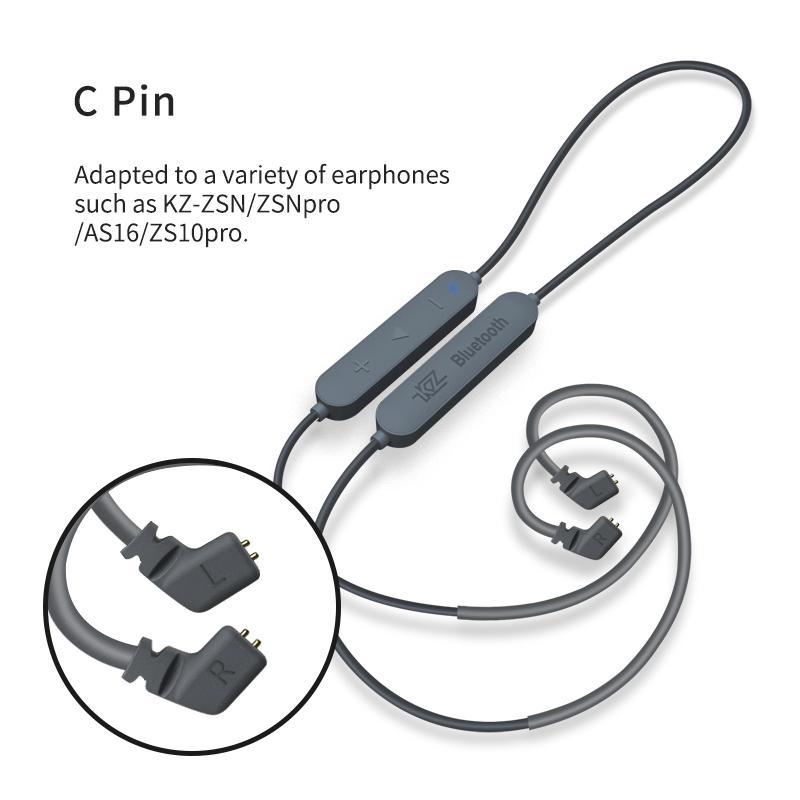 Apos Audio KZ Cable KZ aptX HD CSR8675 Bluetooth Cable C Pin