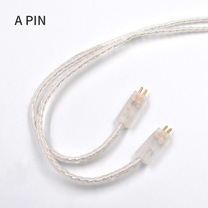 KZ Silver Plated Upgrade Lightning Cable