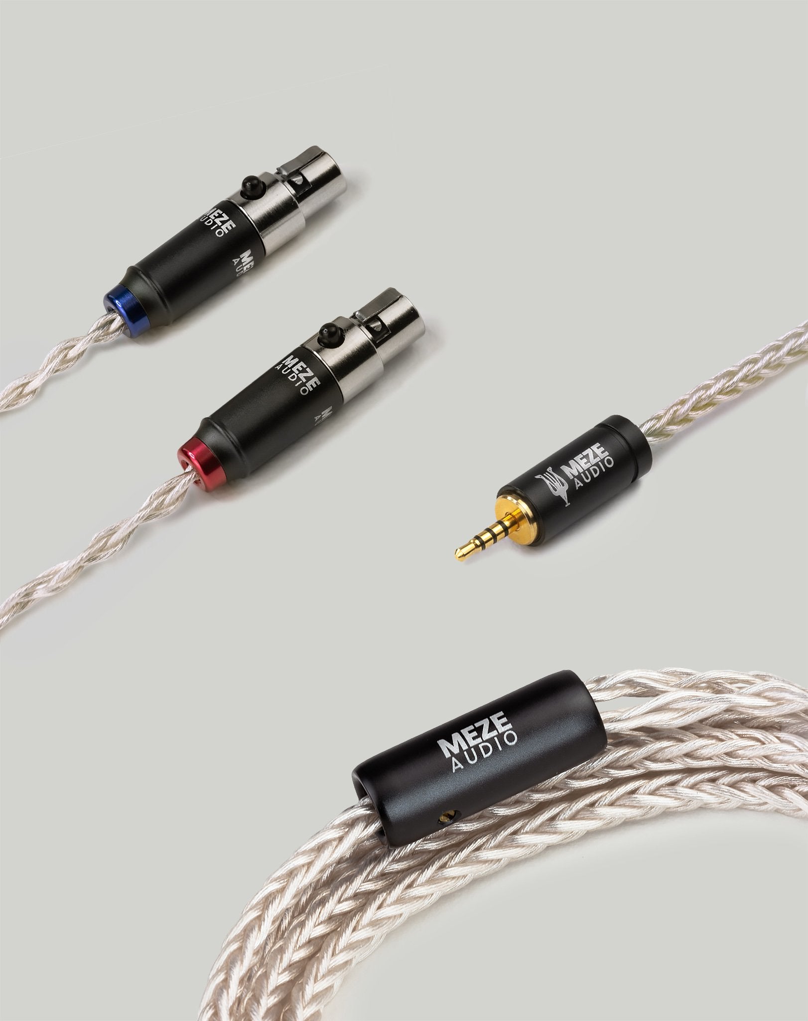 Apos Audio Meze Audio Cable Meze Audio Empyrean Silver Plated PCUHD Upgrade Cable