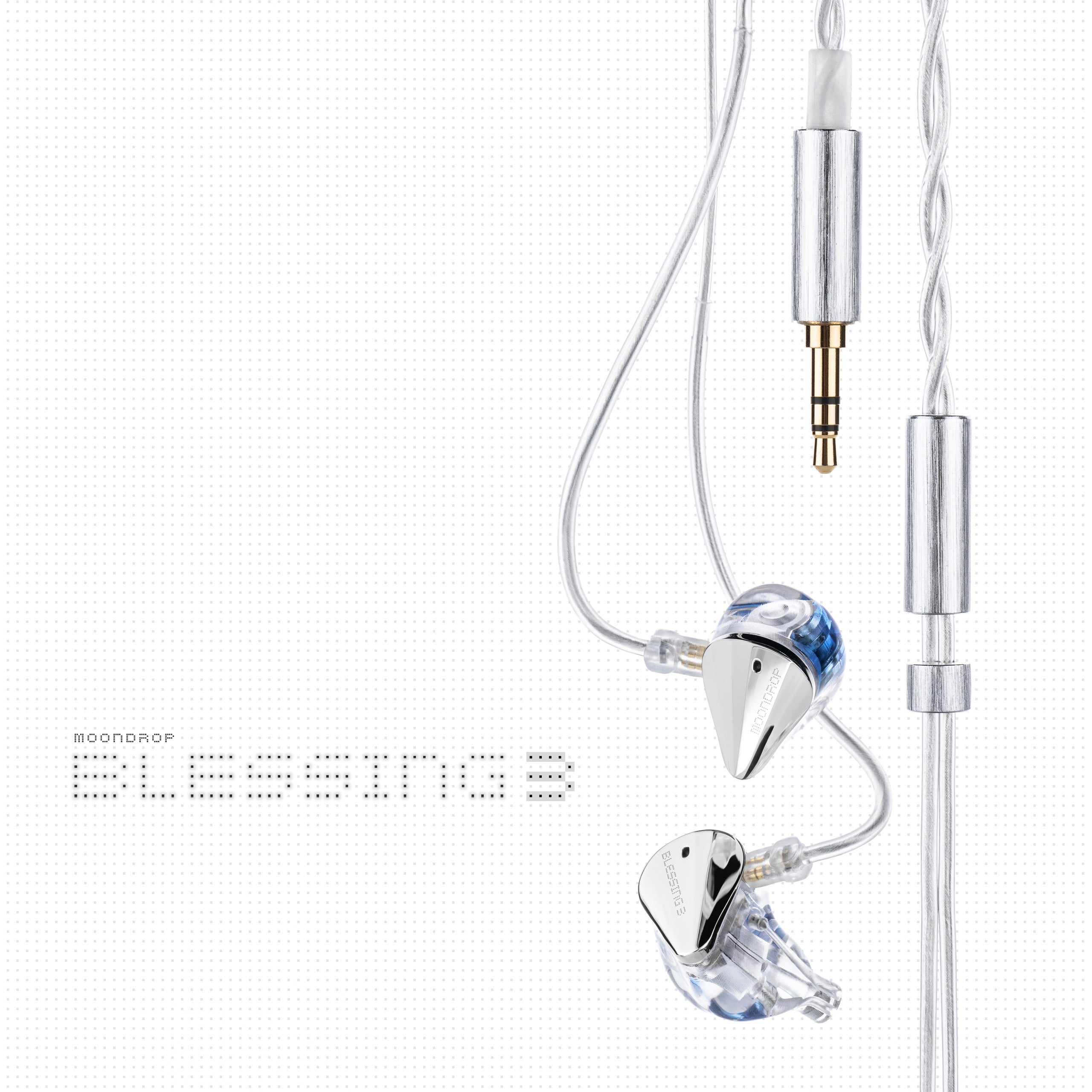 Apos Audio Moondrop Earphone / In-Ear Monitor (IEM) Moondrop Blessing 3 In-Ear Monitor (IEM) Hybrid Earphones