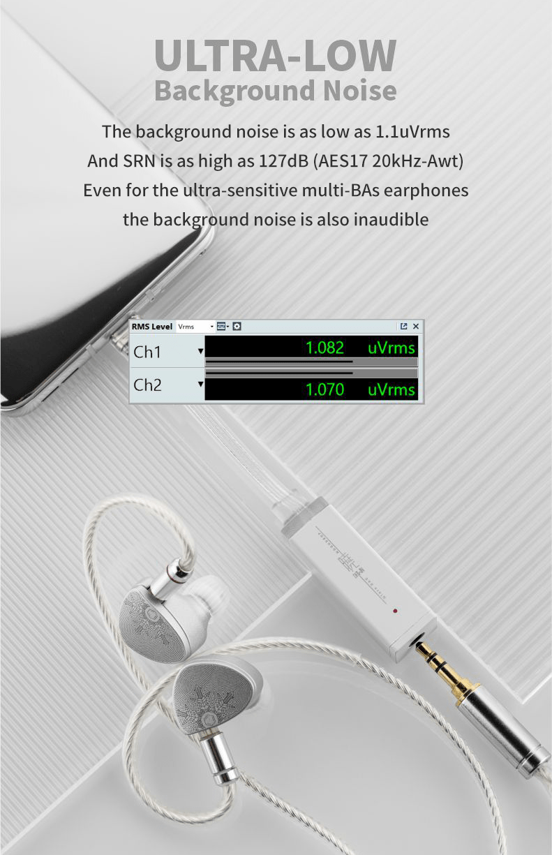 Apos Audio Moondrop Headphone DAC/Amp Moondrop DAWN 3.5mm Mini USB DAC/Amp