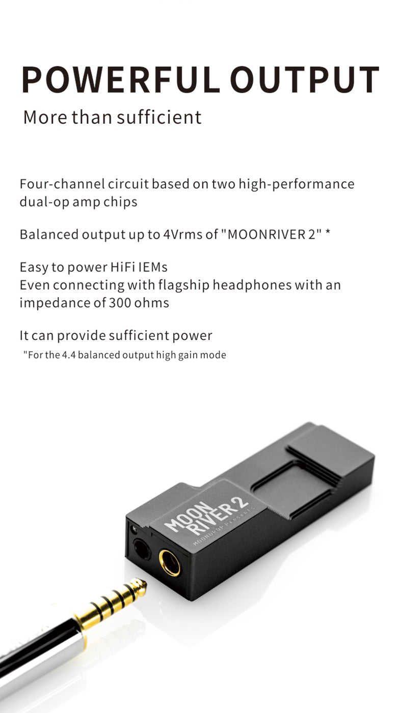 Apos Audio Moondrop Headphone DAC/Amp Moondrop MoonRiver 2 DAC/Amp