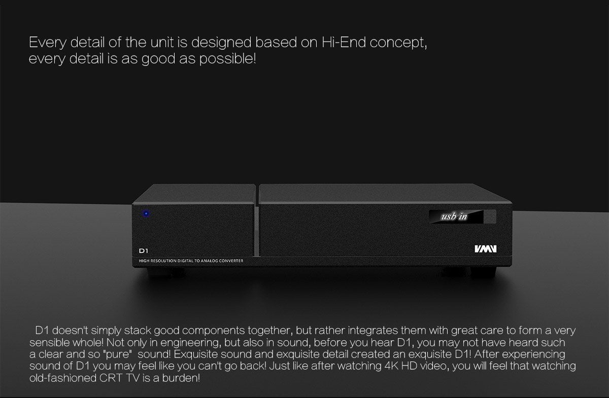 SMSL VMV D1 DAC (Digital-to-Analog Converter) – Apos