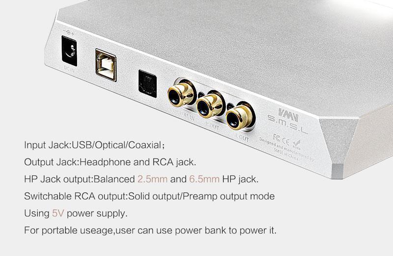 Apos Audio S.M.S.L | 双木三林 Headphone DAC/Amp SMSL M9 DAC/Amp