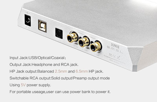 SMSL M9 DAC/Amp – Apos Audio