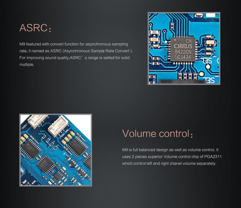 Apos Audio S.M.S.L | 双木三林 Headphone DAC/Amp SMSL M9 DAC/Amp