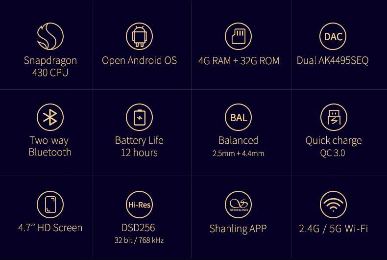 Shanling M6 Digital Audio Player (DAP)