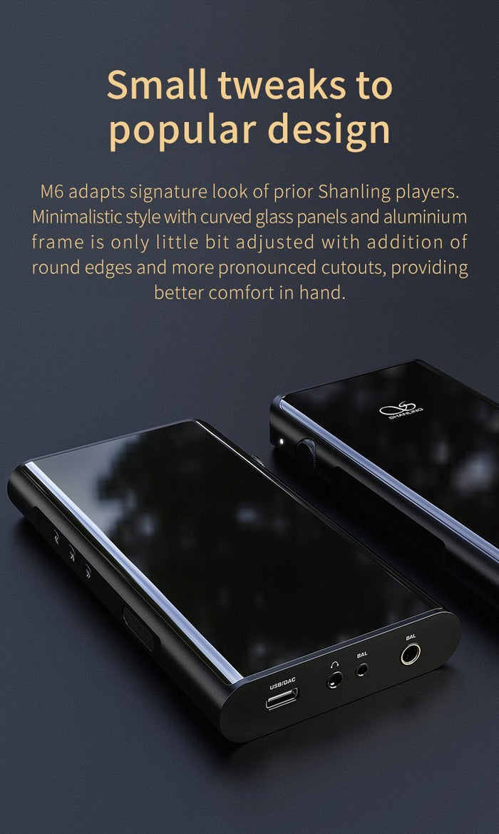 Shanling M6 Digital Audio Player (DAP) – Apos