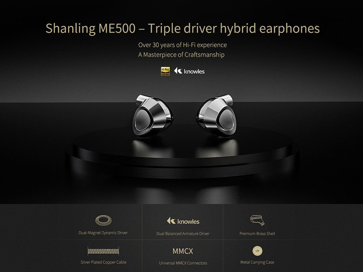 Shanling ME500 In-Ear Monitor (IEM) Earphone