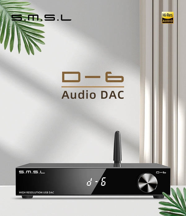 Apos Audio SMSL DAC (Digital-to-Analog Converter) SMSL D-6 DAC