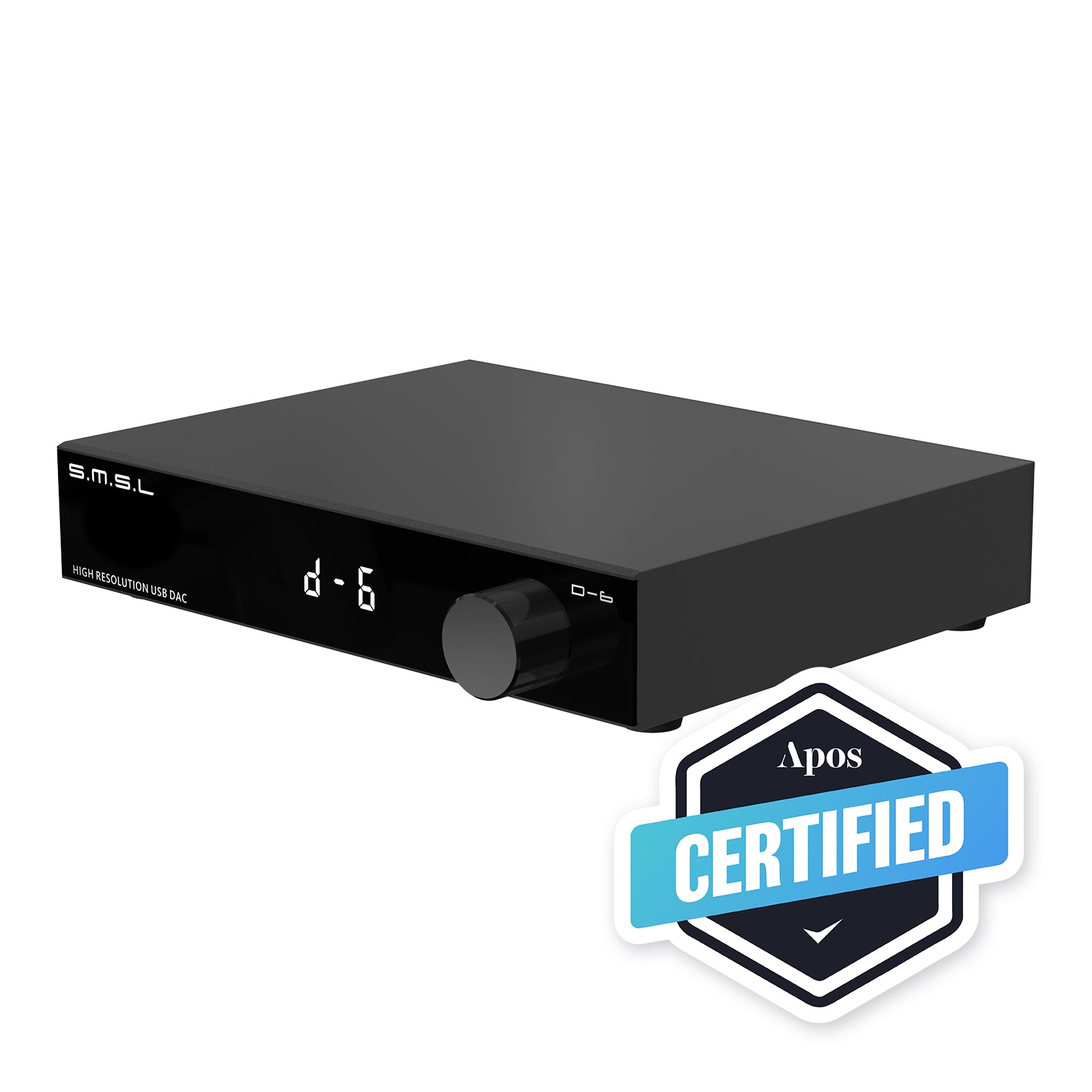 Apos Audio SMSL DAC (Digital-to-Analog Converter) SMSL D-6 DAC (Apos Certified)