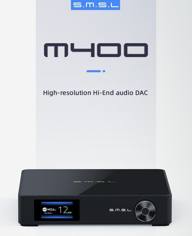 Apos Audio SMSL DAC (Digital-to-Analog Converter) SMSL M400 MQA DAC (Apos Certified)