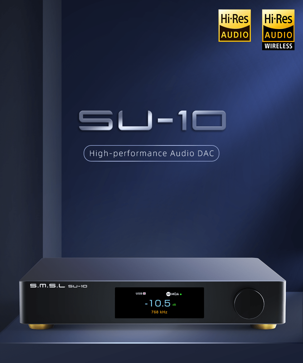 Apos Audio SMSL DAC (Digital-to-Analog Converter) SMSL SU-10 DAC (Apos Certified)