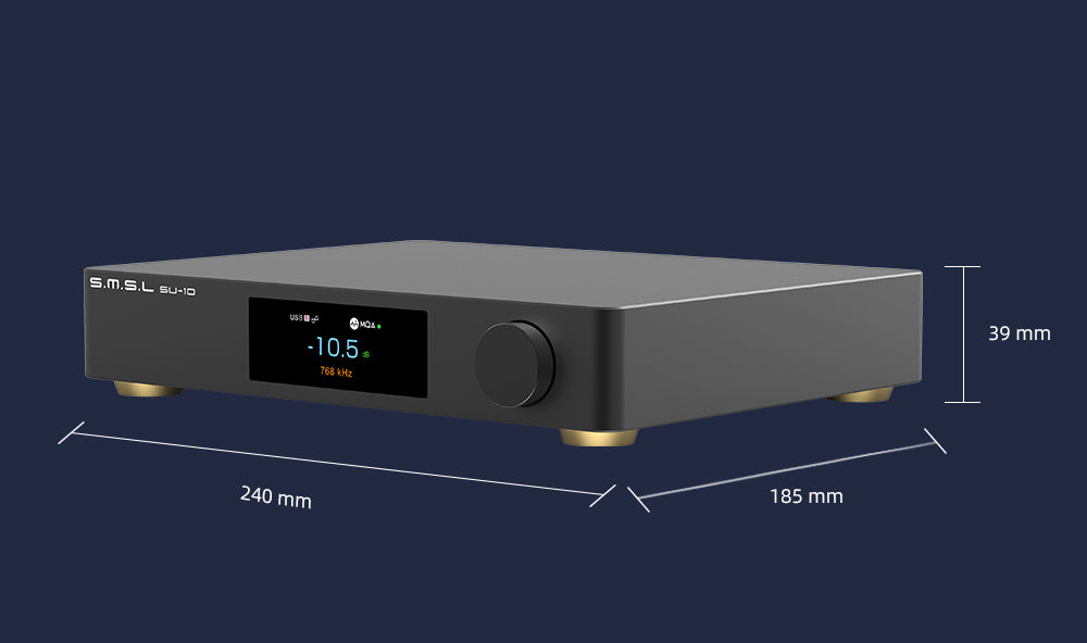 Apos Audio SMSL DAC (Digital-to-Analog Converter) SMSL SU-10 DAC (Apos Certified)