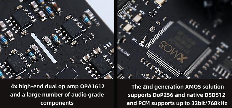 Apos Audio SMSL DAC (Digital-to-Analog Converter) SMSL SU-6 Mini Desktop DAC