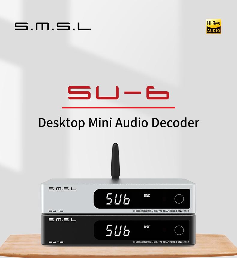 Apos Audio SMSL DAC (Digital-to-Analog Converter) SMSL SU-6 Mini Desktop DAC