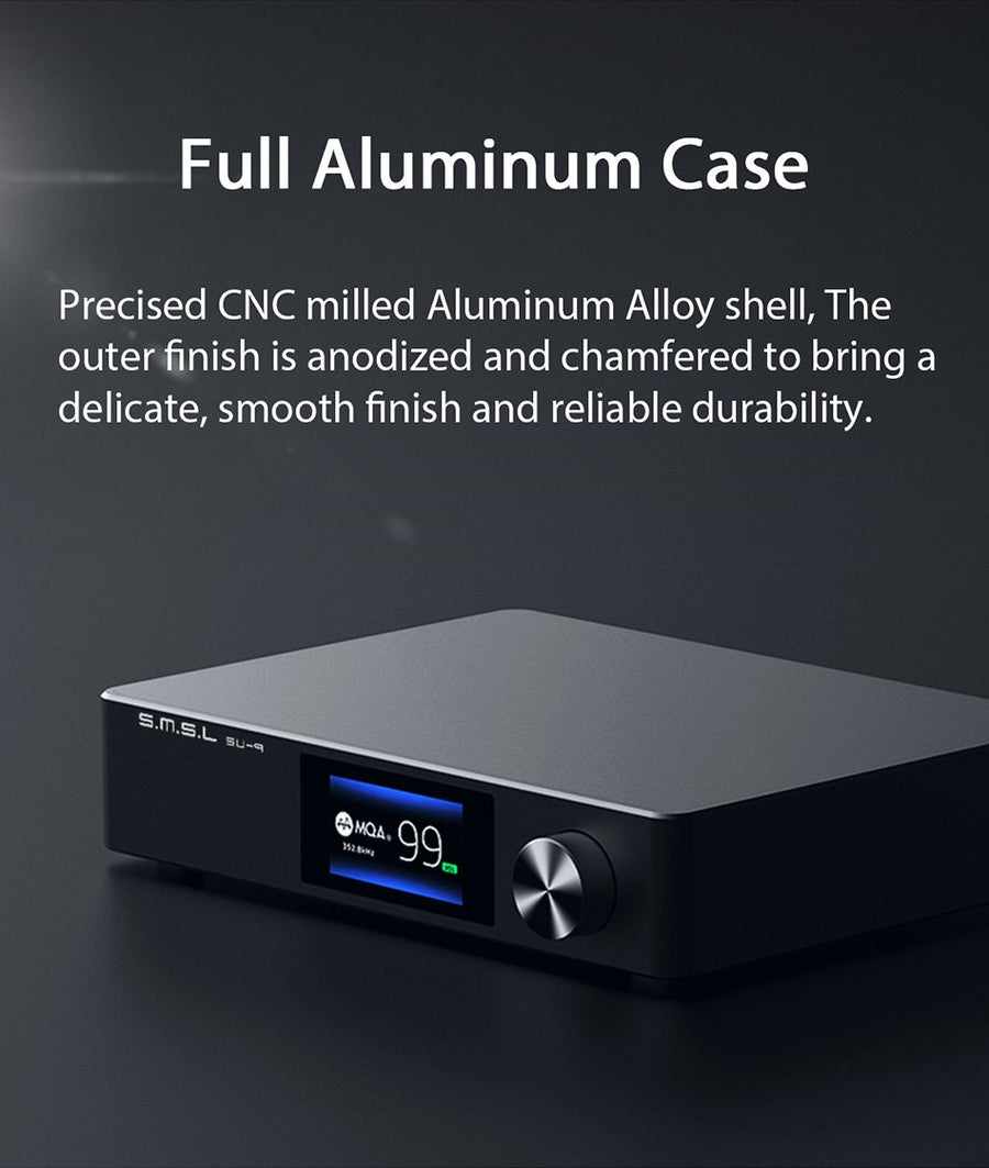 SMSL SU-9 Balanced MQA-Enabled DAC (Apos Certified)