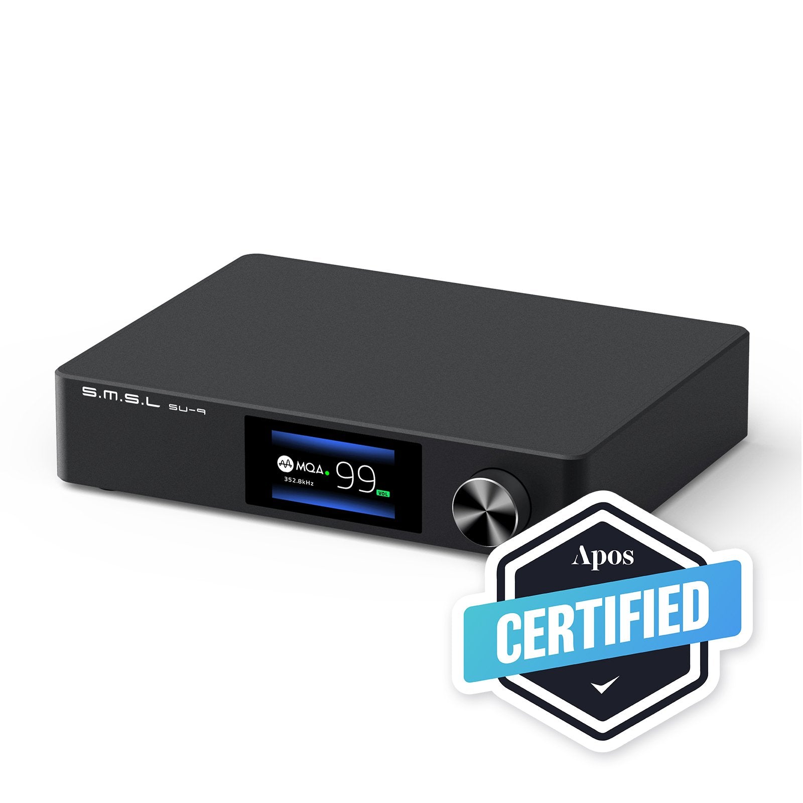 Apos Audio SMSL DAC (Digital-to-Analog Converter) SMSL SU-9 Balanced MQA-Enabled DAC (Apos Certified)