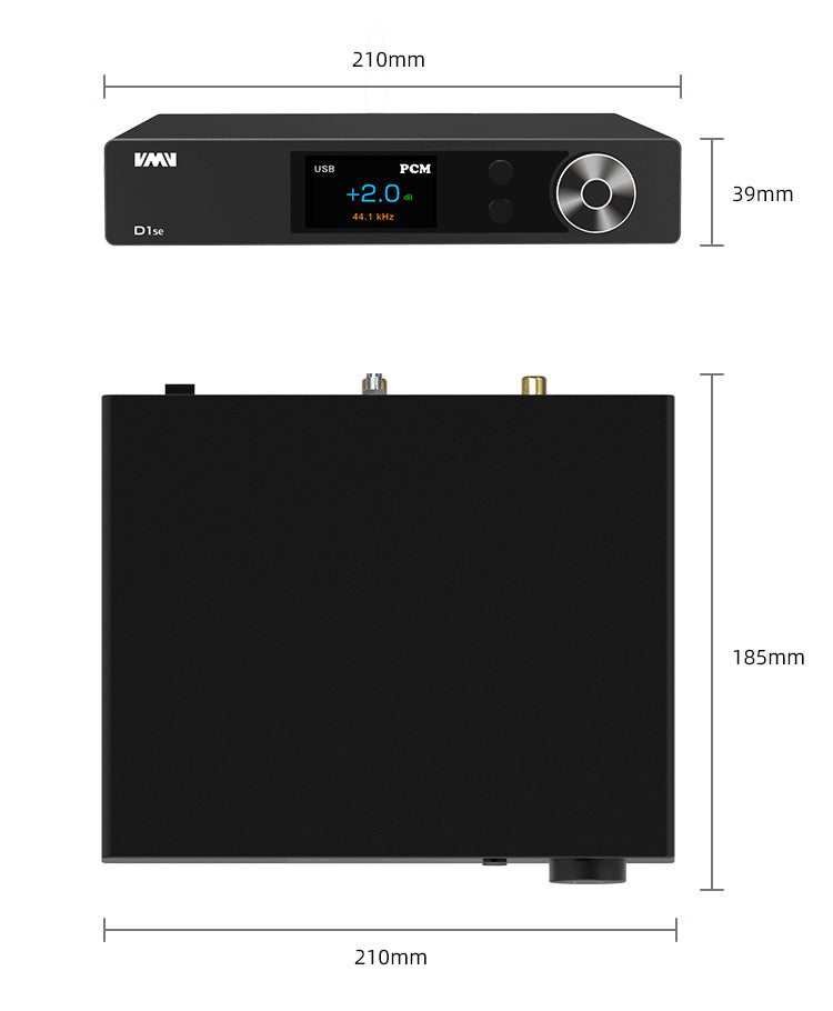 Apos Audio SMSL DAC (Digital-to-Analog Converter) SMSL VMV D1se2 Desktop MQA DAC