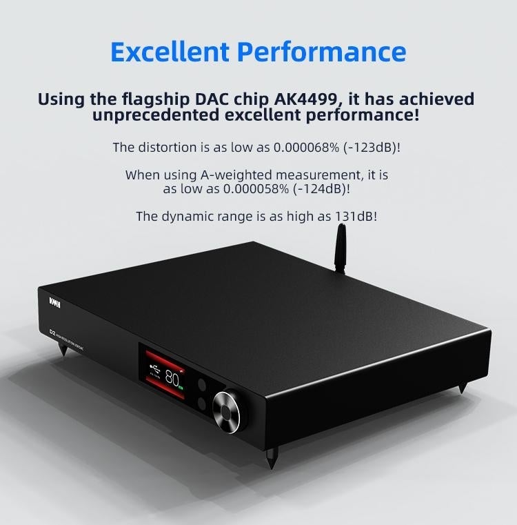 Apos Audio SMSL DAC (Digital-to-Analog Converter) SMSL VMV D2 DAC