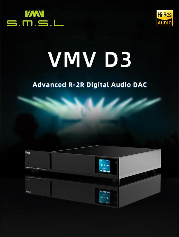 Apos Audio SMSL DAC (Digital-to-Analog Converter) SMSL VMV D3 Advanced R-2R DAC (Digital-to-Analog Converter)