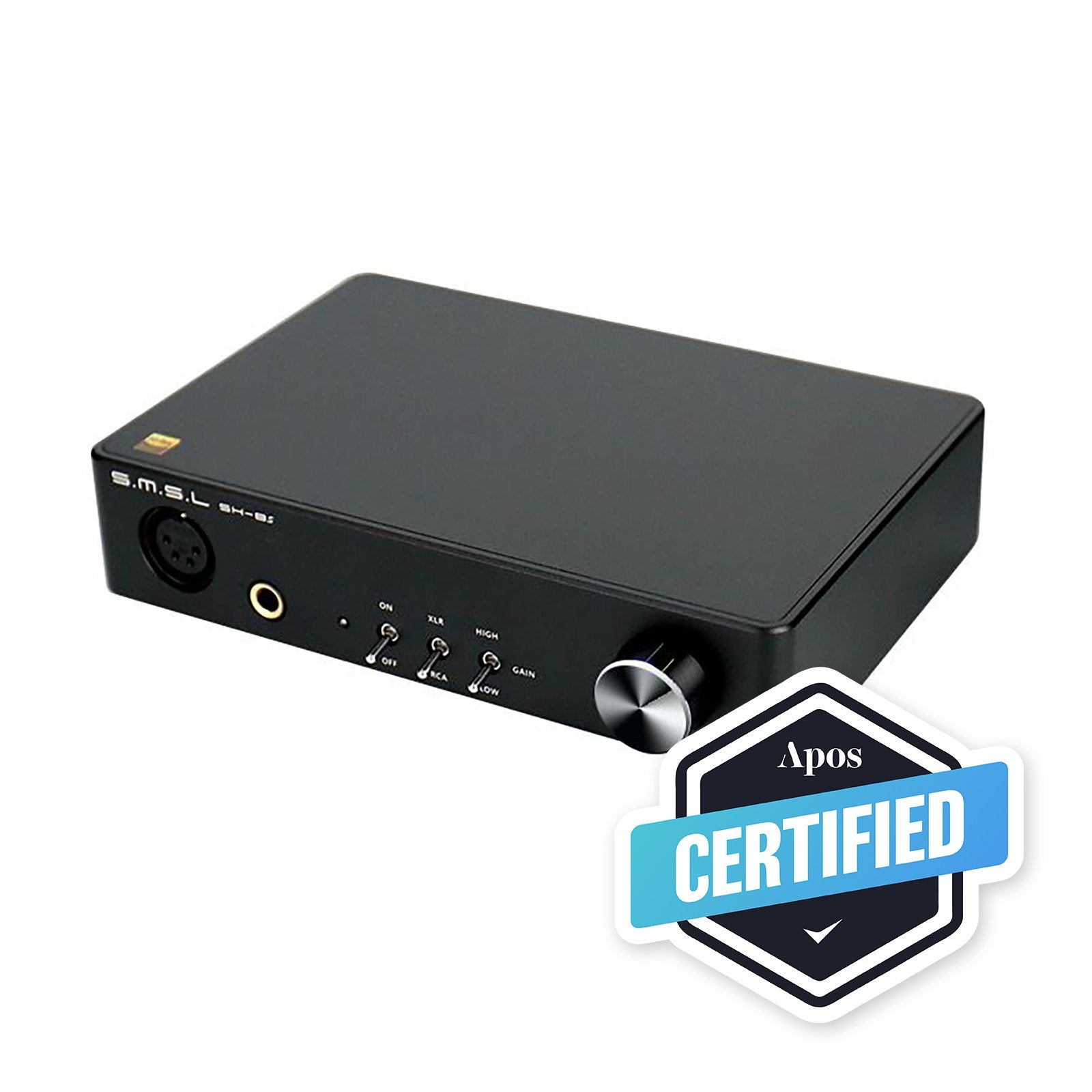 Apos Audio SMSL Headphone Amp SMSL SH-8s High Resolution Headphone Amplifier (Apos Certified)