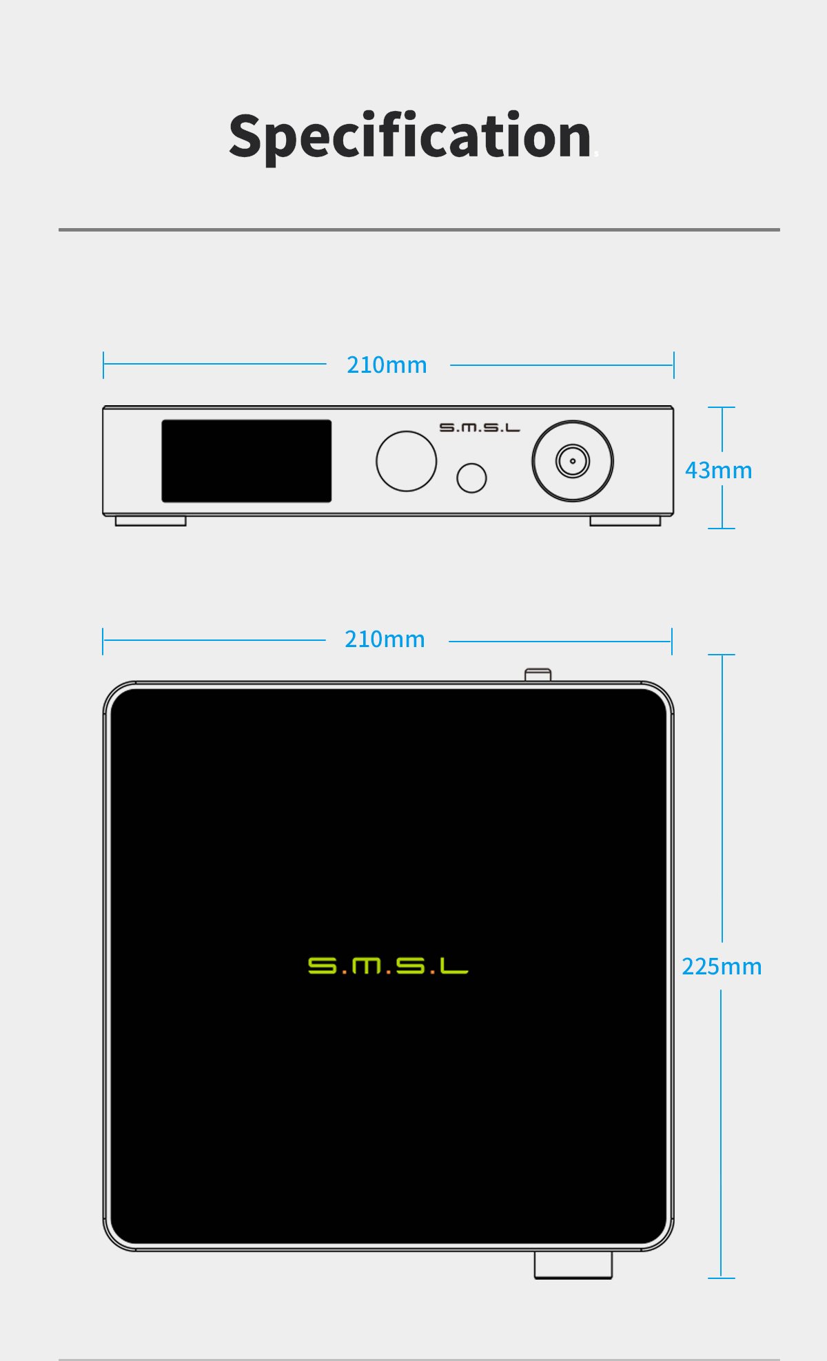 Apos Audio SMSL Headphone Amp SMSL SP400 THX AAA 888 Headphone Amp