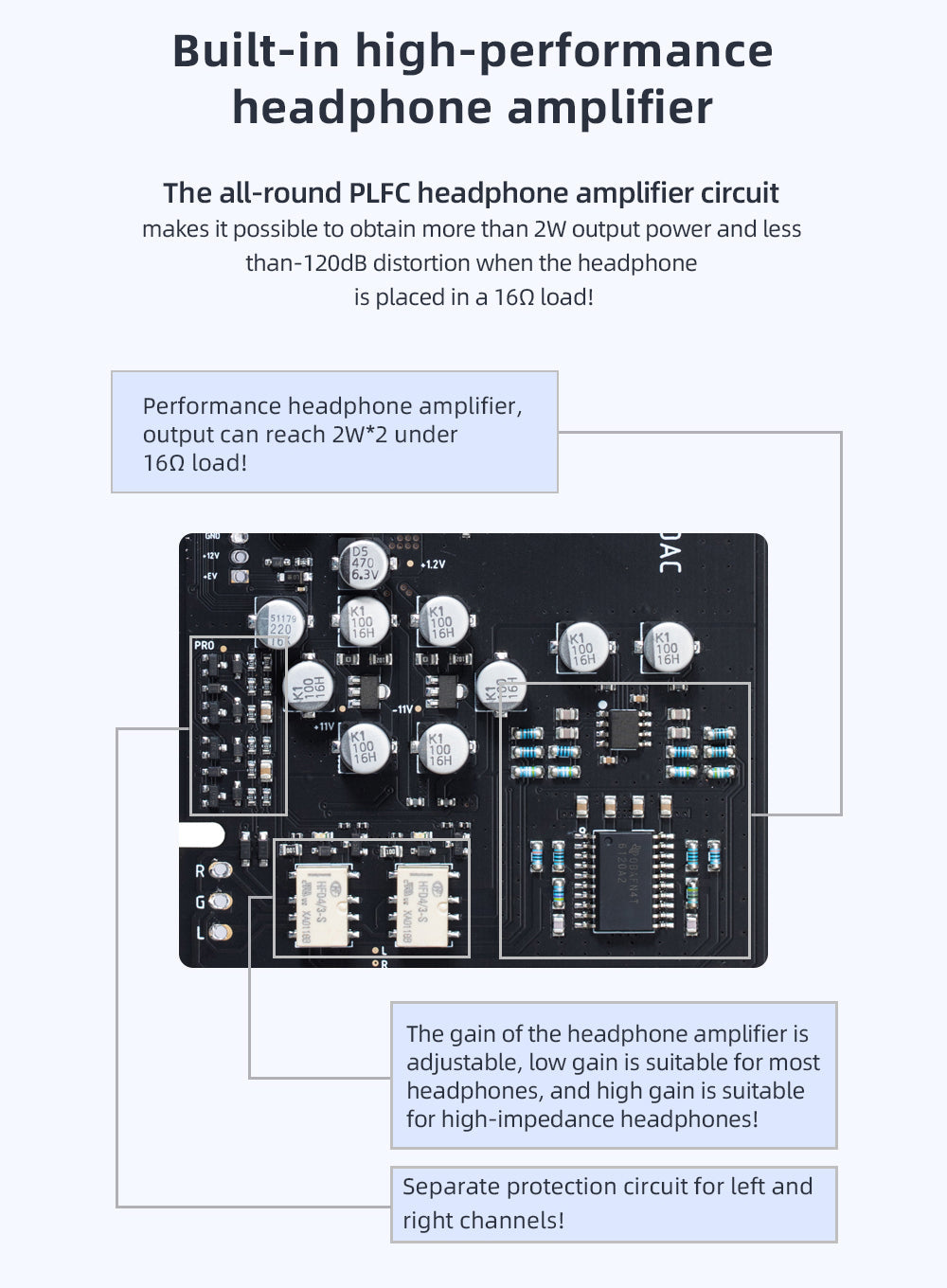 Apos Audio SMSL Headphone DAC/Amp SMSL M500 MkIII Bluetooth DAC/ Amp