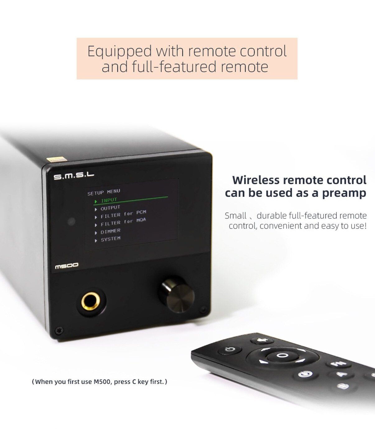 SMSL M500 V2 MQA Amp/DAC – Apos