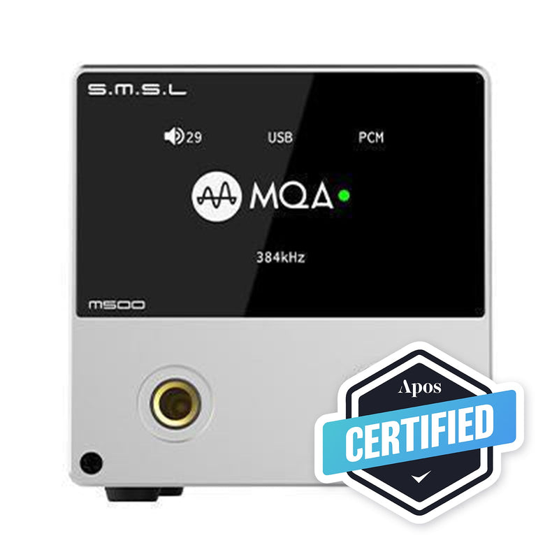 Apos Audio SMSL Headphone DAC/Amp SMSL M500 V2 MQA DAC/Amp (Apos Certified)