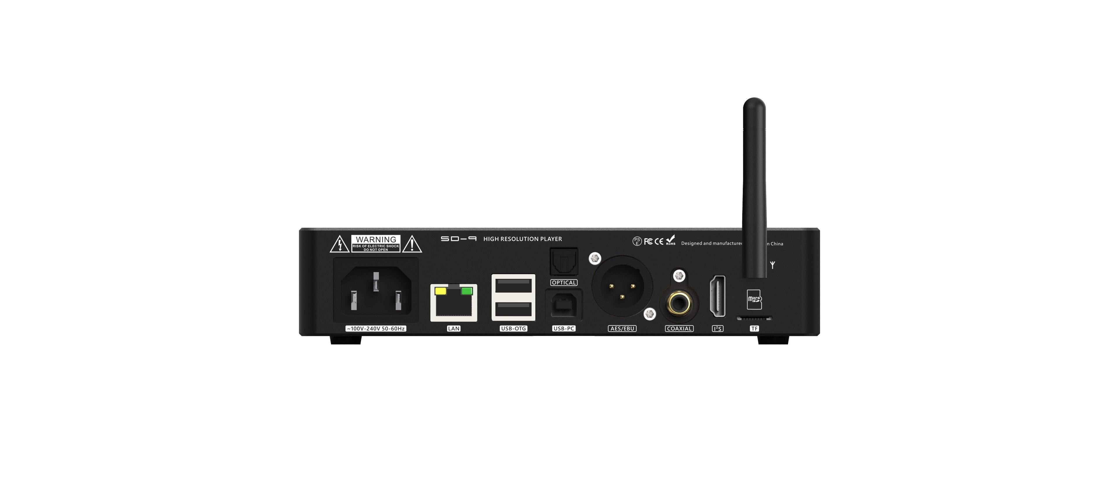 Apos Audio SMSL Streaming Media Player SMSL SD-9 HiFi Network Music Player (Apos Certified)