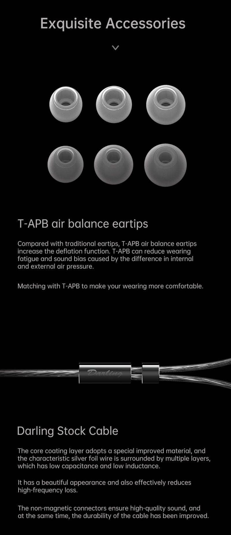 Apos Audio Tanchjim Earphone / In-Ear Monitor (IEM) Tanchjim Darling Hybrid IEM